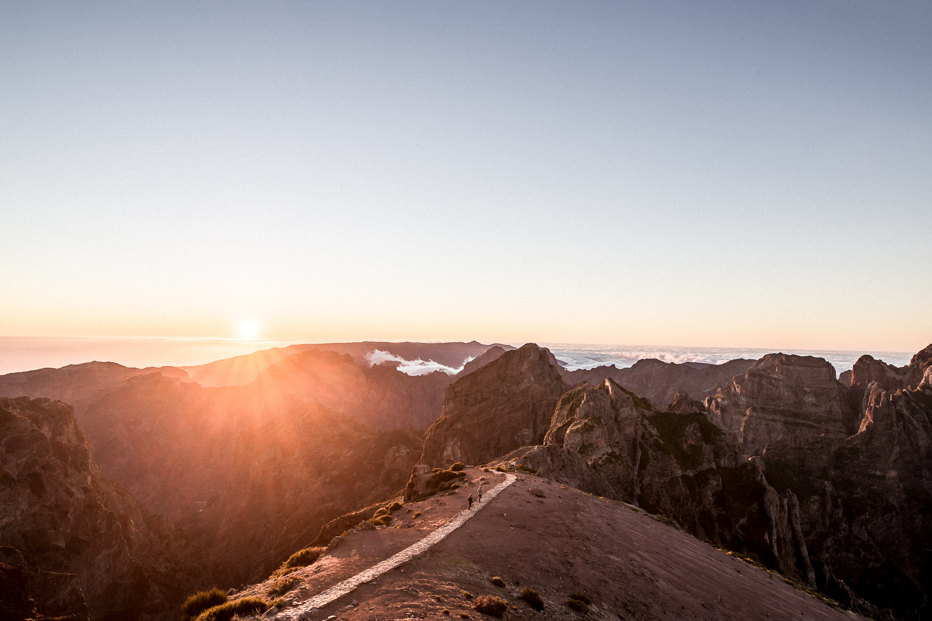 Takas tarp Pico do Areiro ir Pico Ruivo/ Igno Vaičiulio nuotr